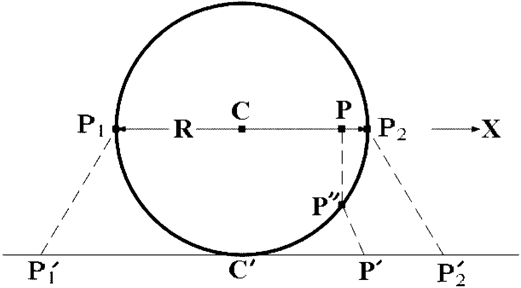 Corn ear image grain segmentation method