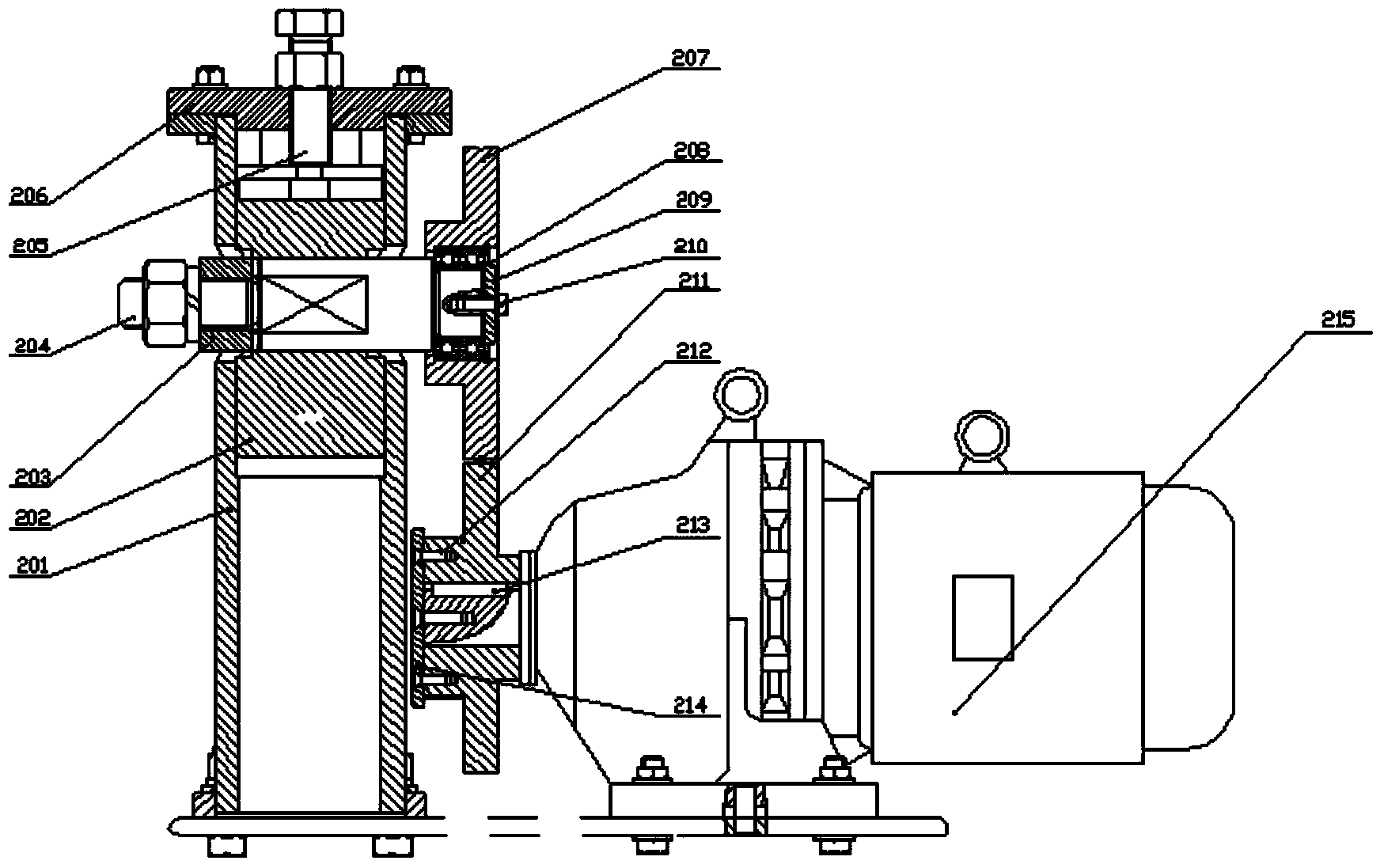 Bar V-shaped groove tip microcrack preparing method based on straightening mechanism