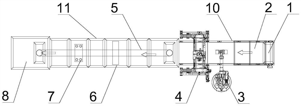 Device and method for recognizing and sorting sundries in coal conveying process