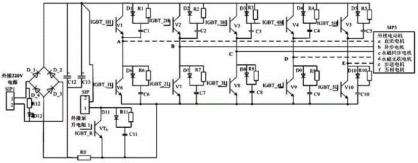 Multifunctional motor control strategy testing experimental device and its application