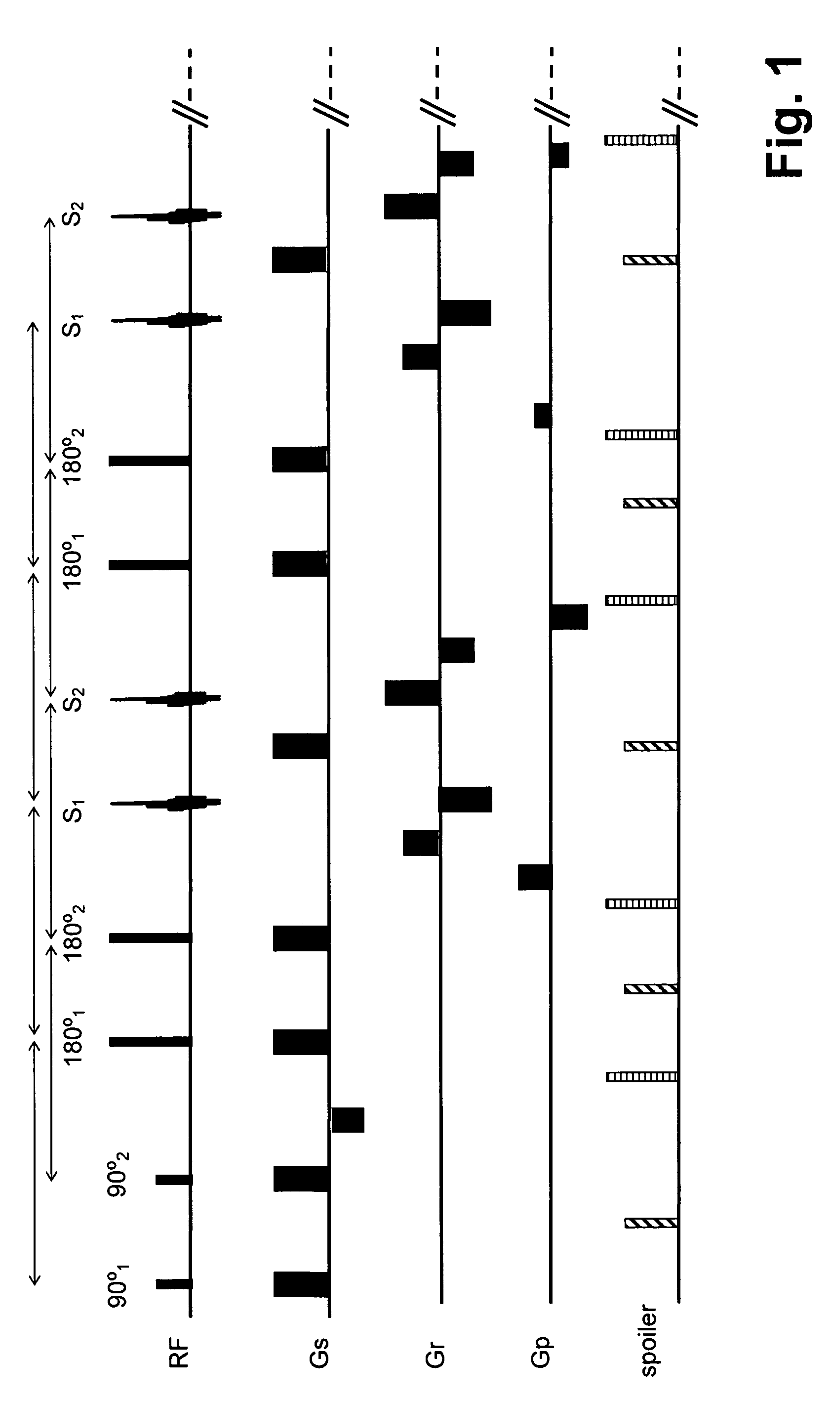 Simultaneous excitation and acquisition of signal from multiple slices in the RARE sequence (multiplex RARE)