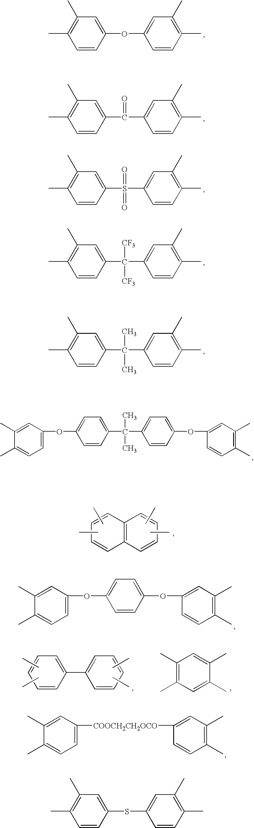 Blend Polymer Membranes Comprising Thermally Rearranged Polymers Derived from Aromatic Polyimides Containing Ortho-Positioned Functional Groups