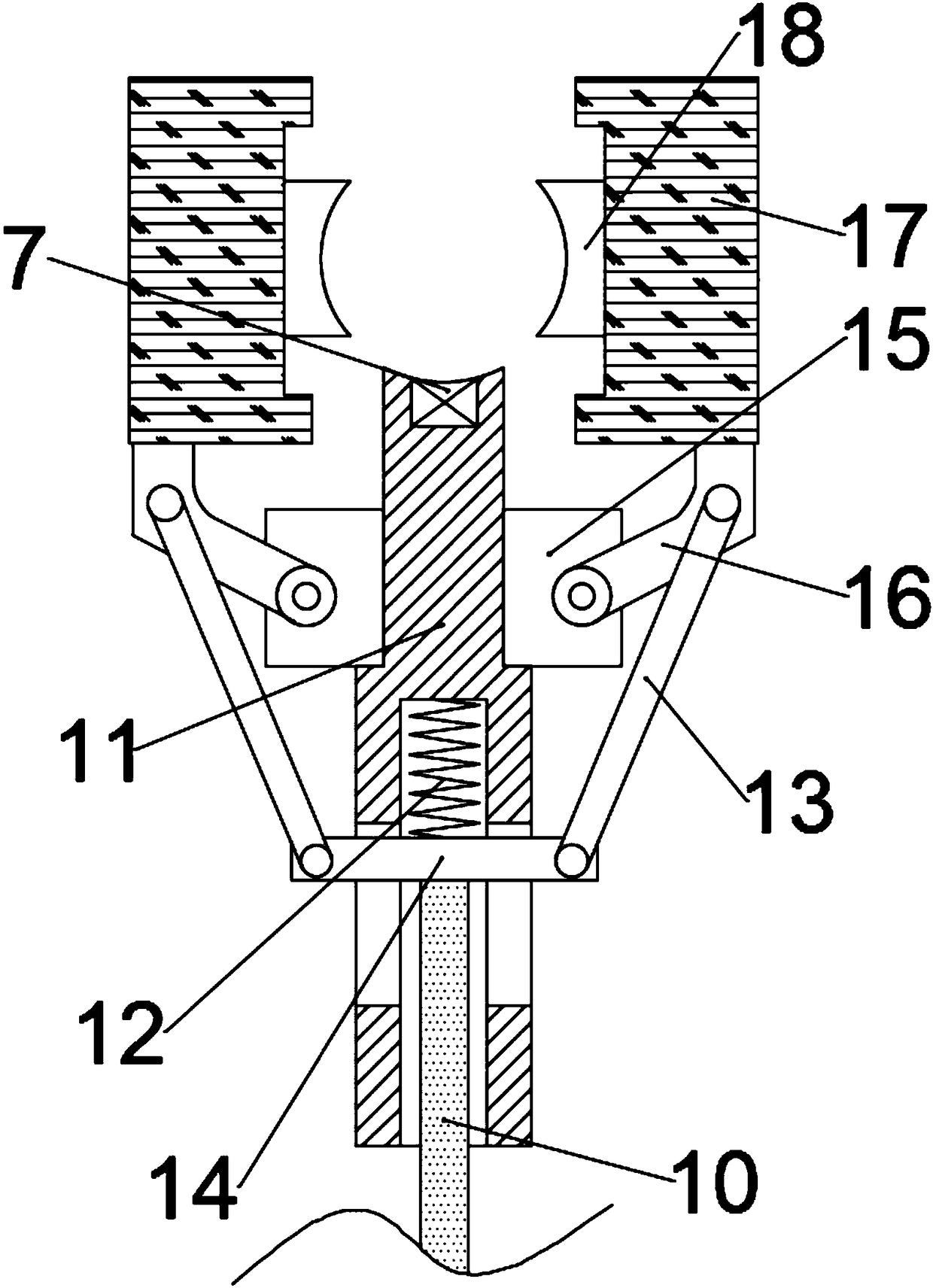 Power cable temperature measurement device