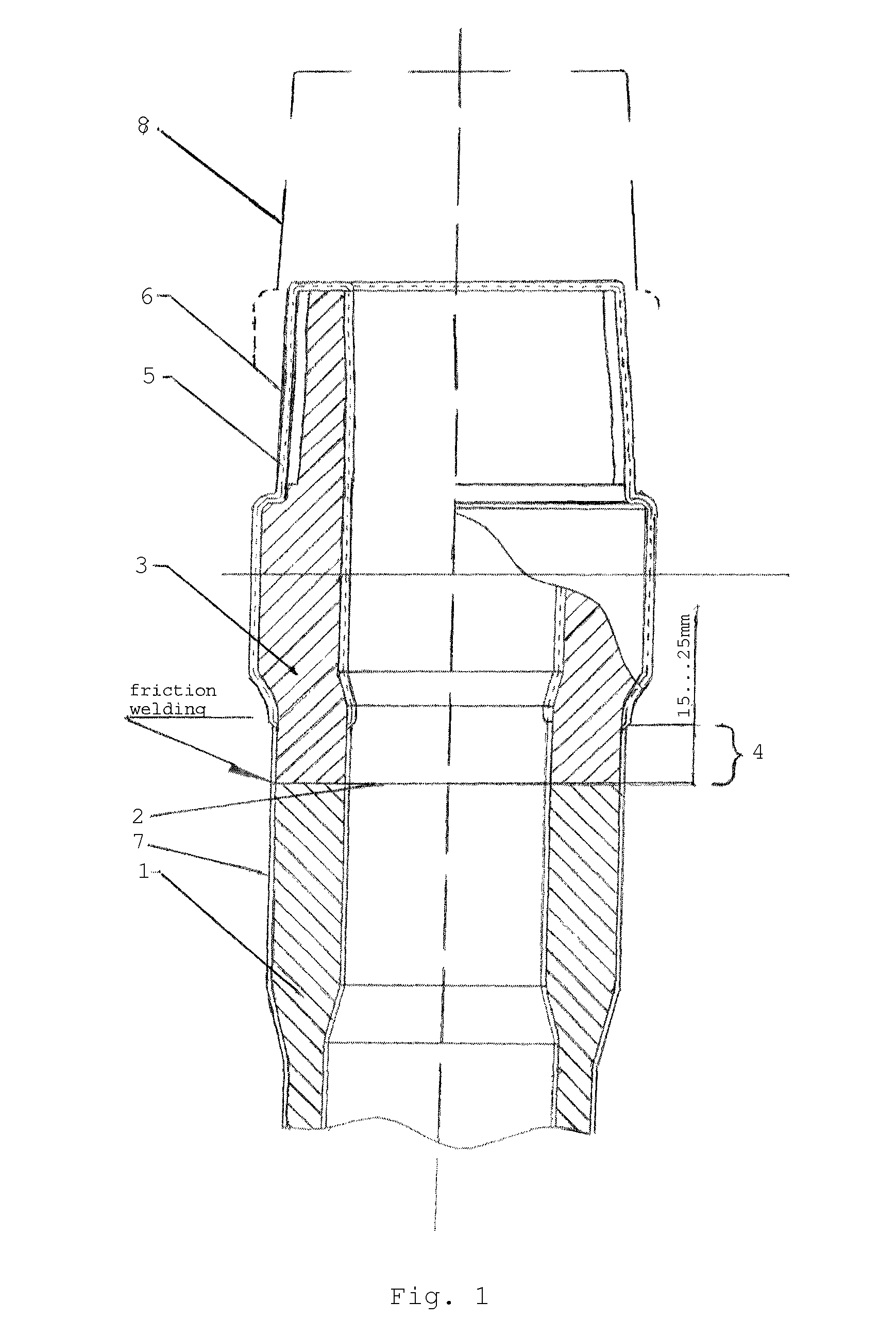 Drill pipe with tool joints