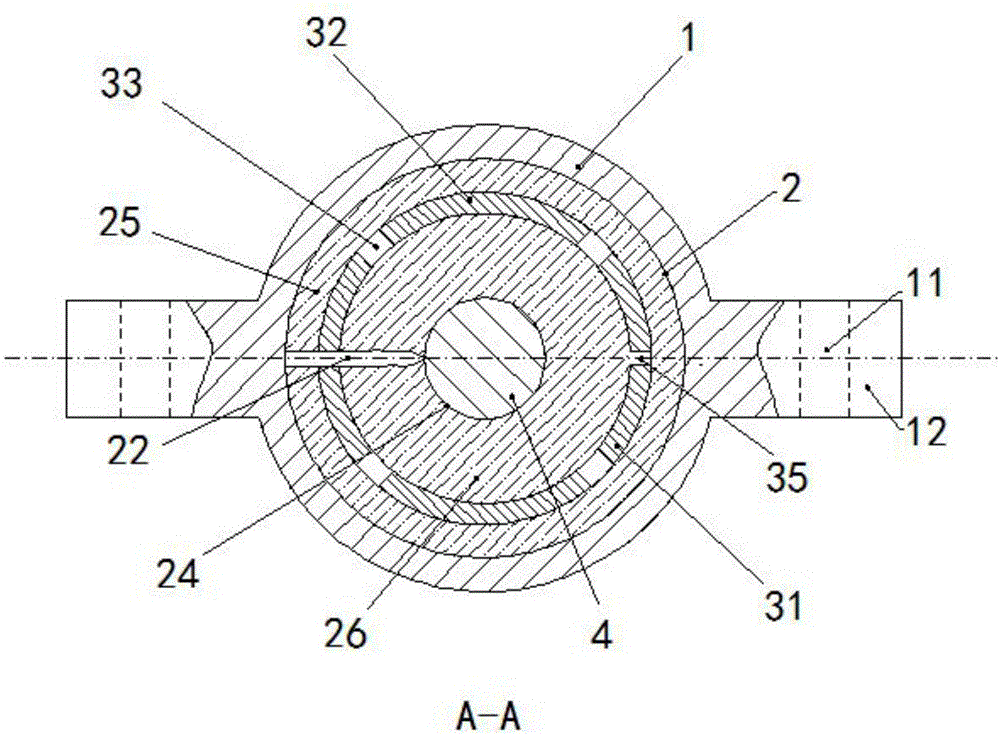 Impact-resistant transverse stabilizer bar bushing provided with engaging teeth