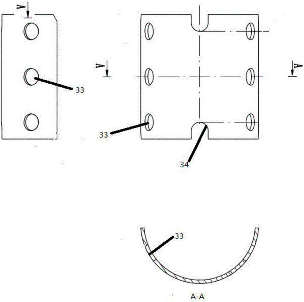 Impact-resistant transverse stabilizer bar bushing provided with engaging teeth