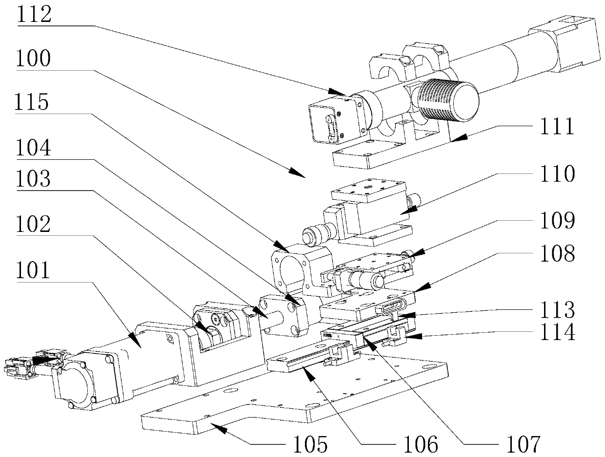 Automatic alignment correction mechanism of COF punching die