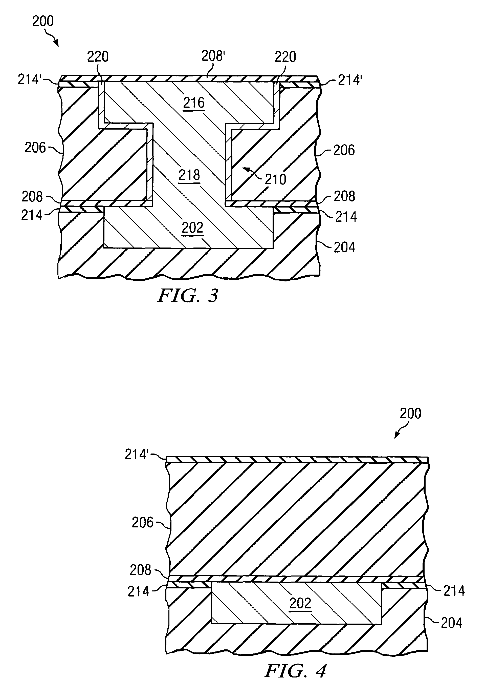 Metal interconnect structure and method