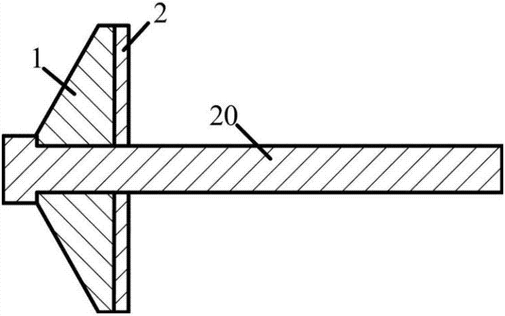 High-speed impact test device for mechanically fastened joint and test method