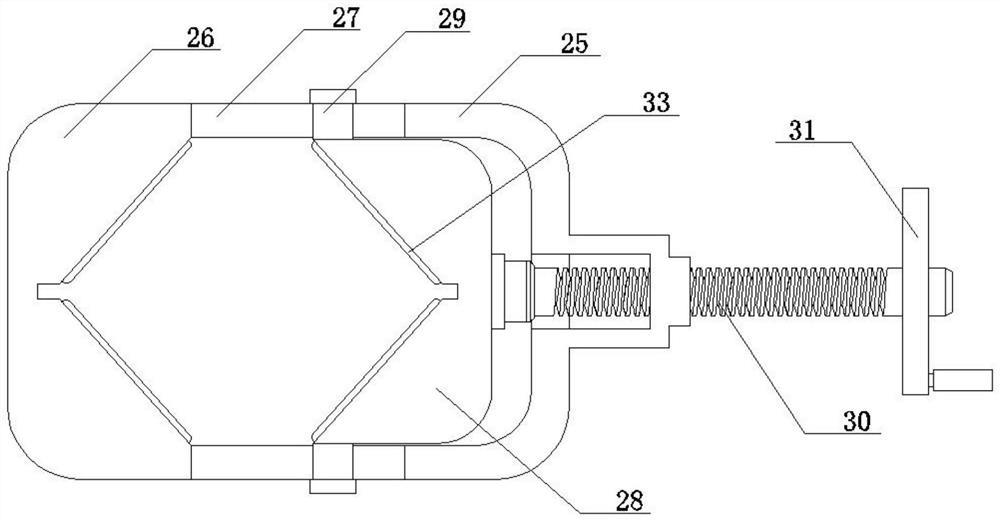 Oral dental implant cleaning device