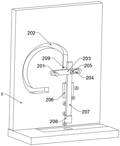 Capacitor shell stamping device