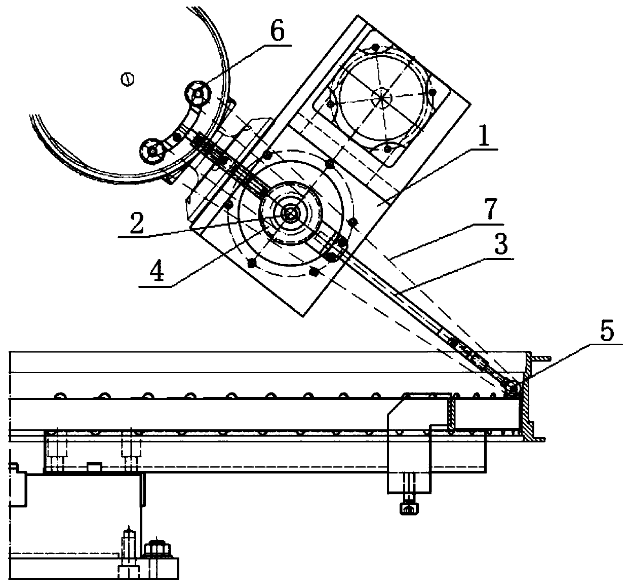 Hook face precision abrasive belt grinding head