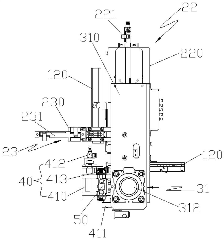 Buttoning machine for suit pants