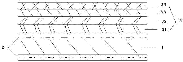 Clean water stone line painted aluminium plate and manufacturing process thereof