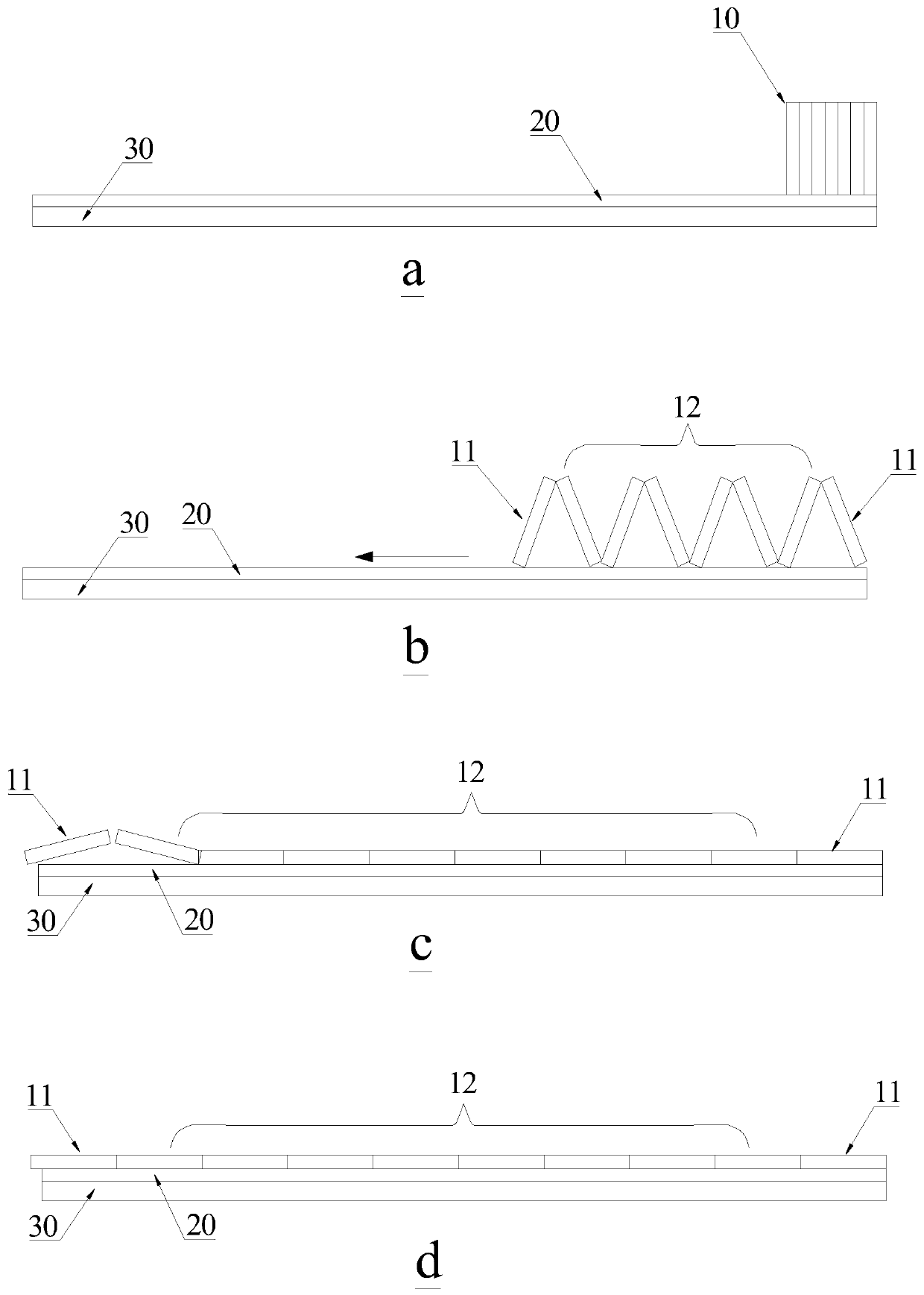 Roof panel assembly and construction method thereof