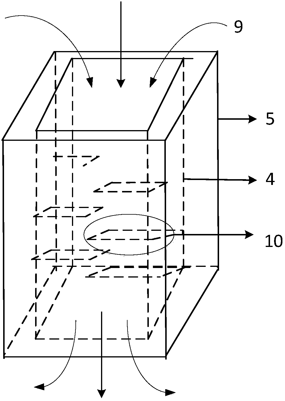 A Fluid Vibration Energy Harvesting Device Based on Piezoelectric Material