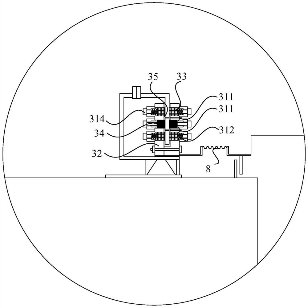 Rotary kiln device