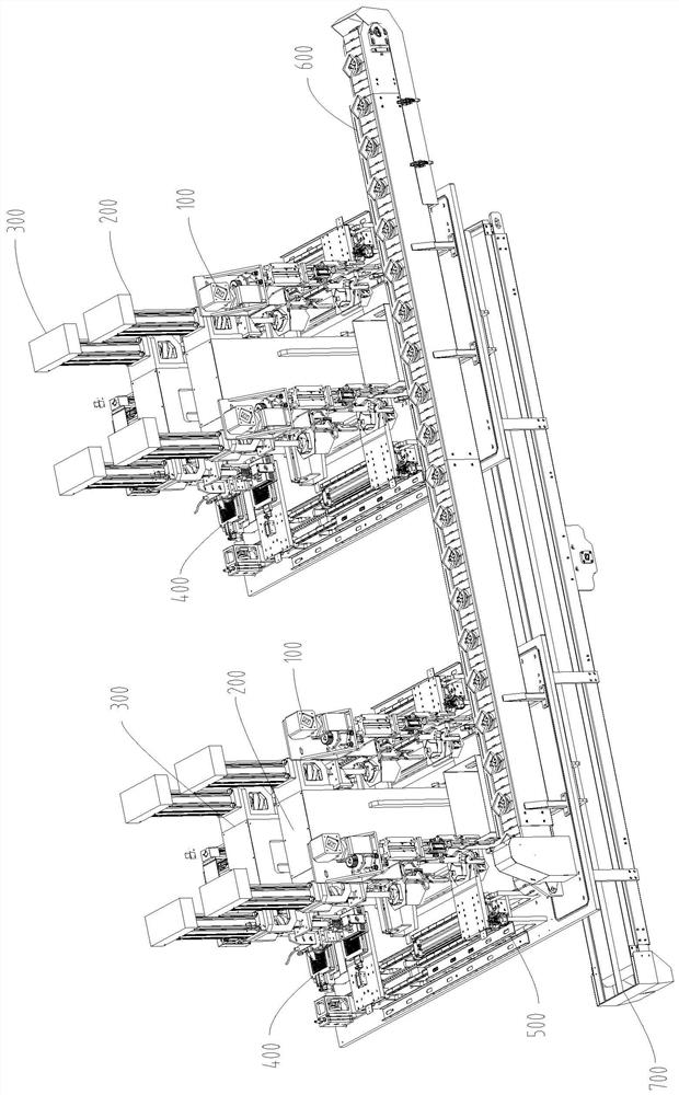 Automatic pickled mustard tuber processing device and operation method thereof