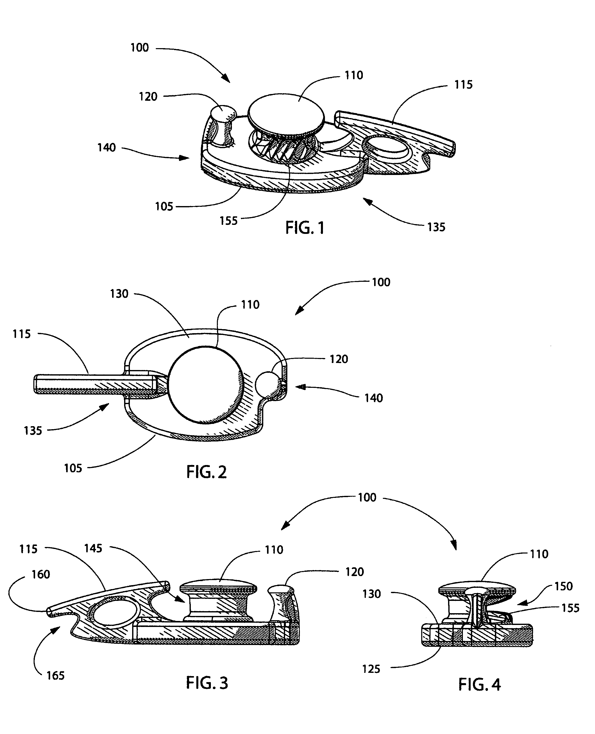 Device for quick fastening and tension adjustment of multiple cord configurations