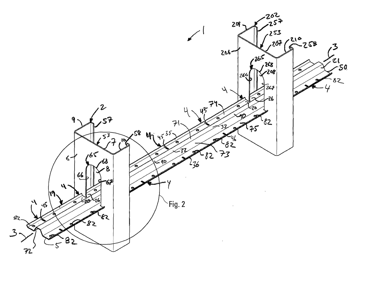 Corrugated Bridging Member