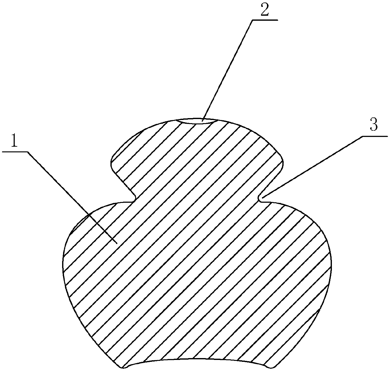 Copper-chromium-zirconium alloy contact wire and production technique thereof