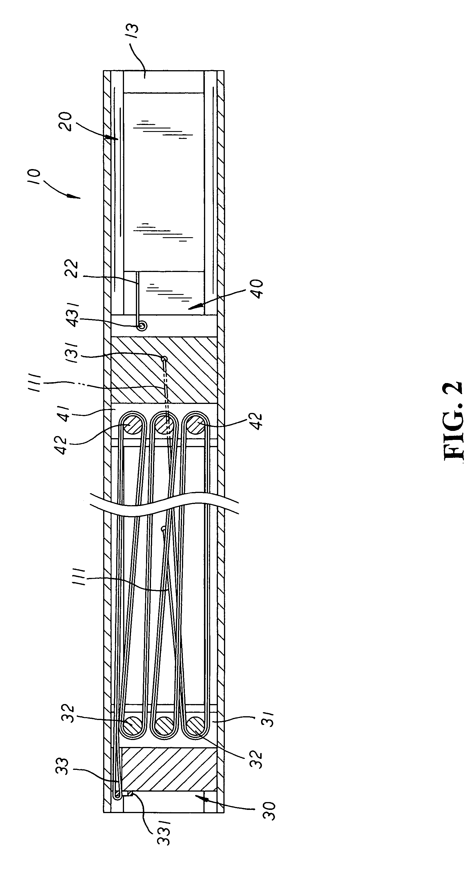 Non-pull cord operated window blind structure