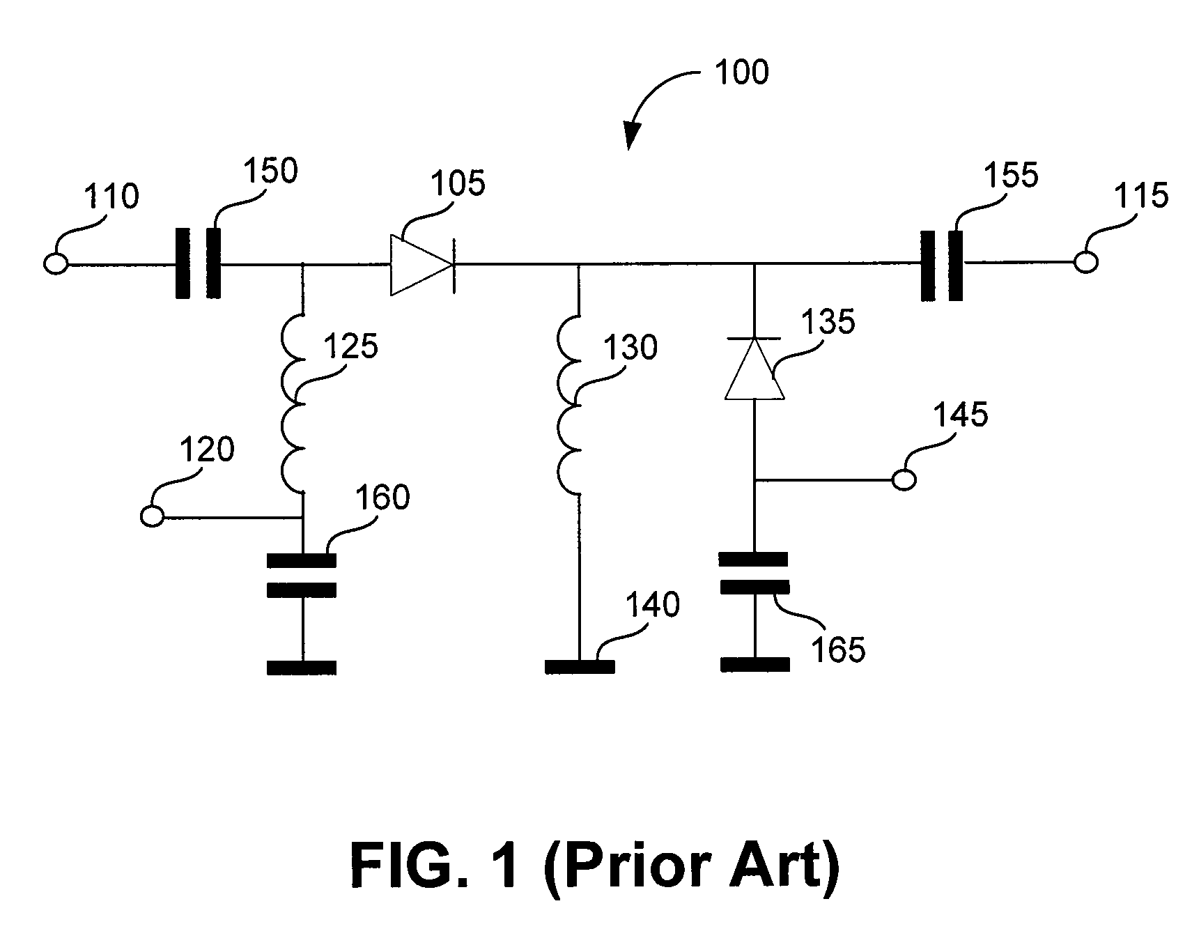 High-power PIN diode switch