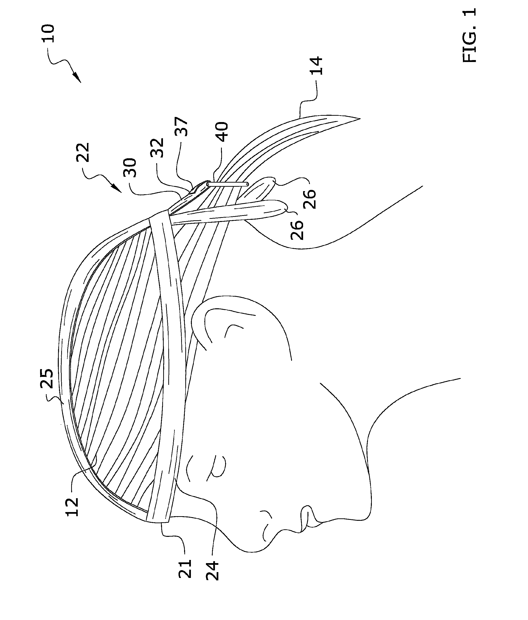 Hair retaining headwear system