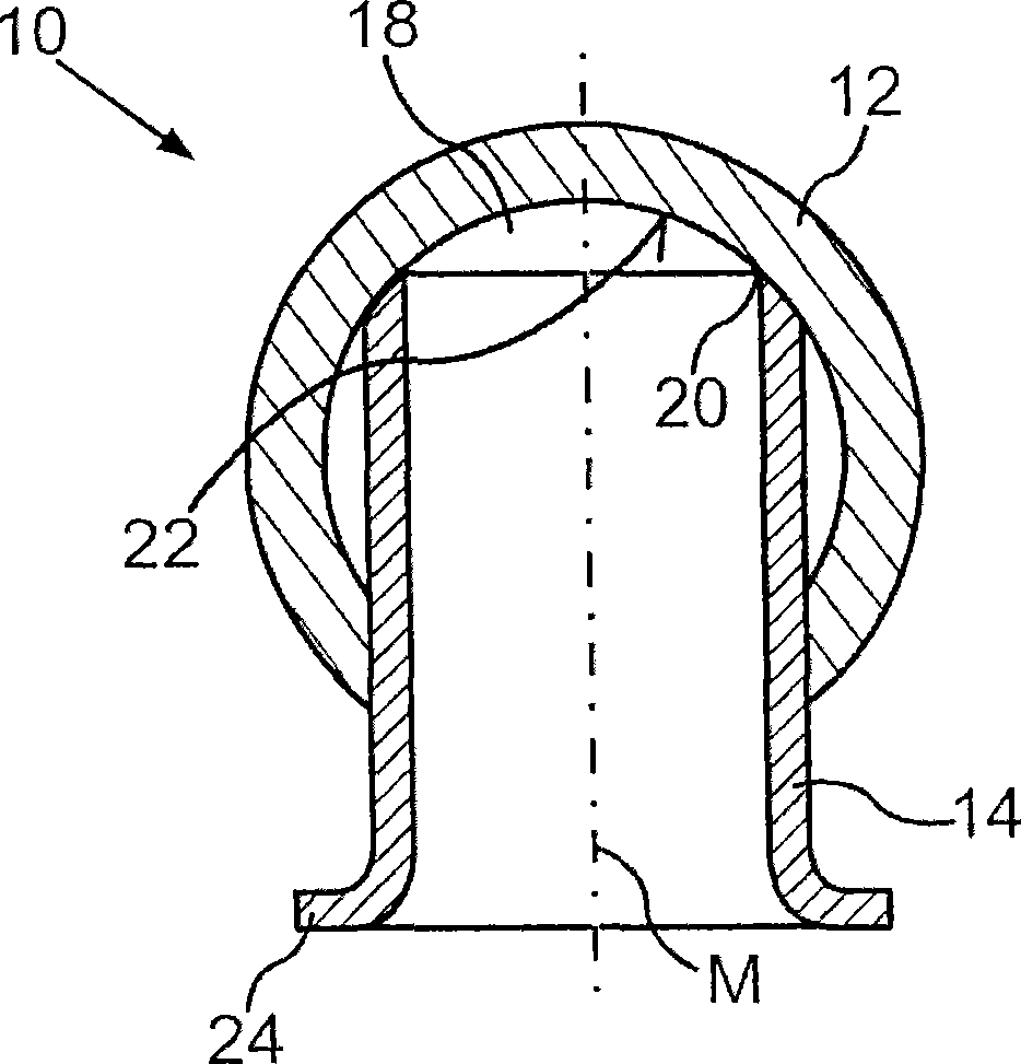 Fuel distribution device for a motor vehicle and method for producing a fuel distribution device