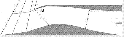 Supersonic aircraft air inlet channel with adjustable throat area and adjusting method