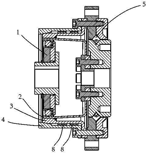 Force sensor type harmonic reducer