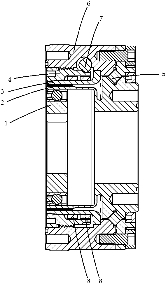 Force sensor type harmonic reducer