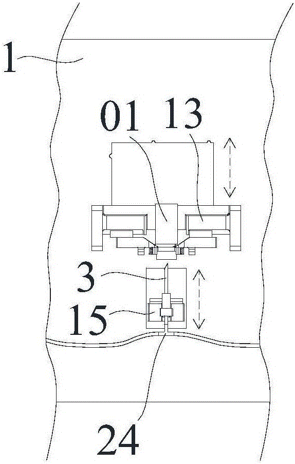 Medicine dispensing device for a Penicillin bottle and medicine dispensing method