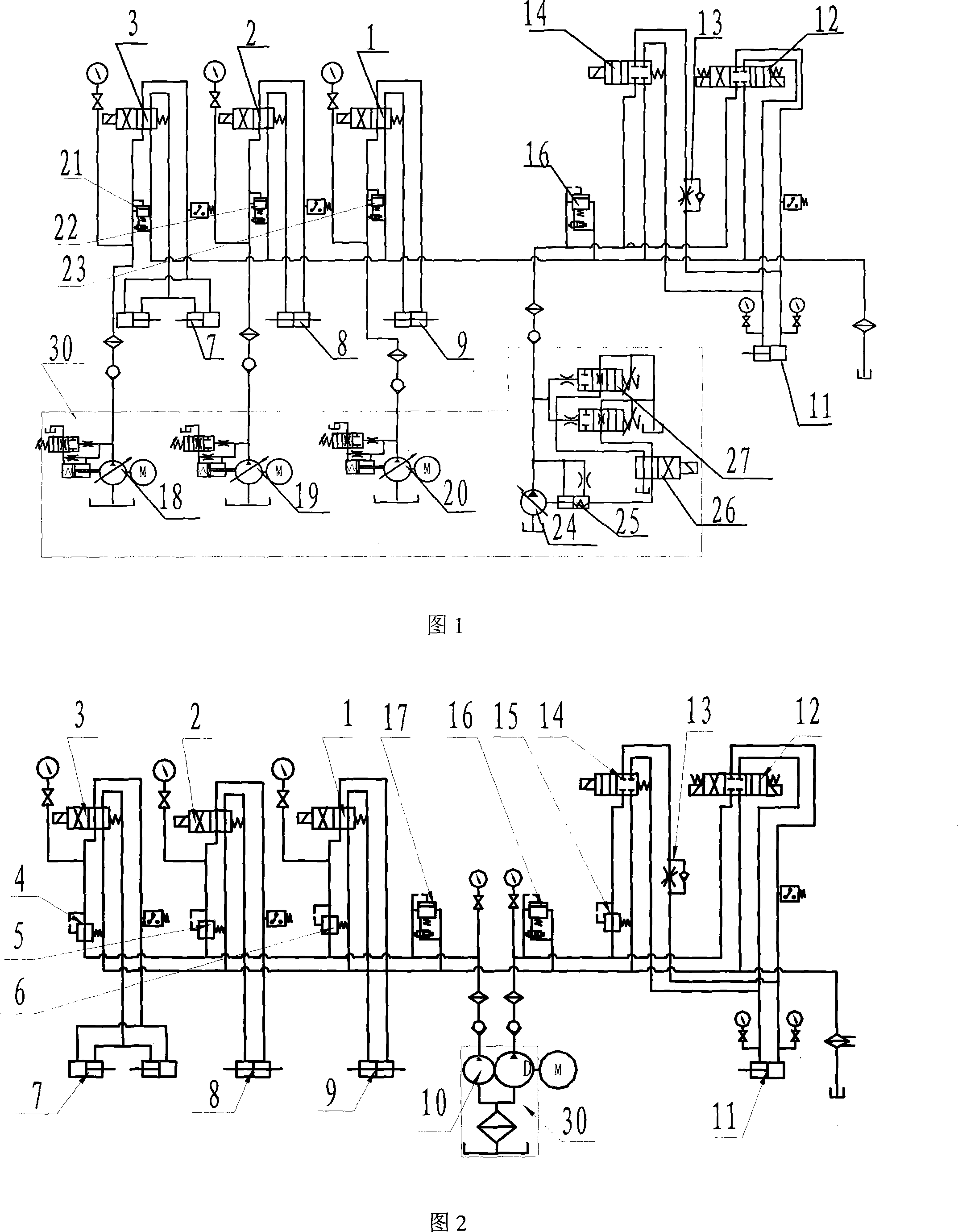 Friction welding machine constant voltage variable hydraulic control system