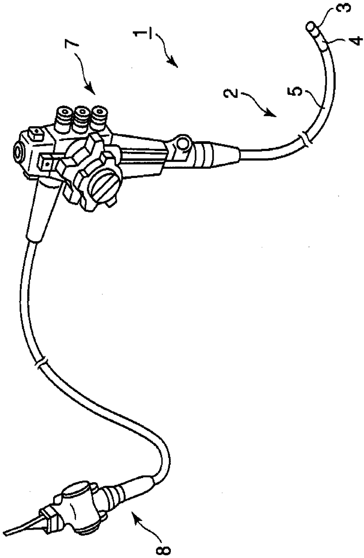 Adhesive composition, ultrasonic transducer, endoscopic device, and ultrasonic endoscopic device