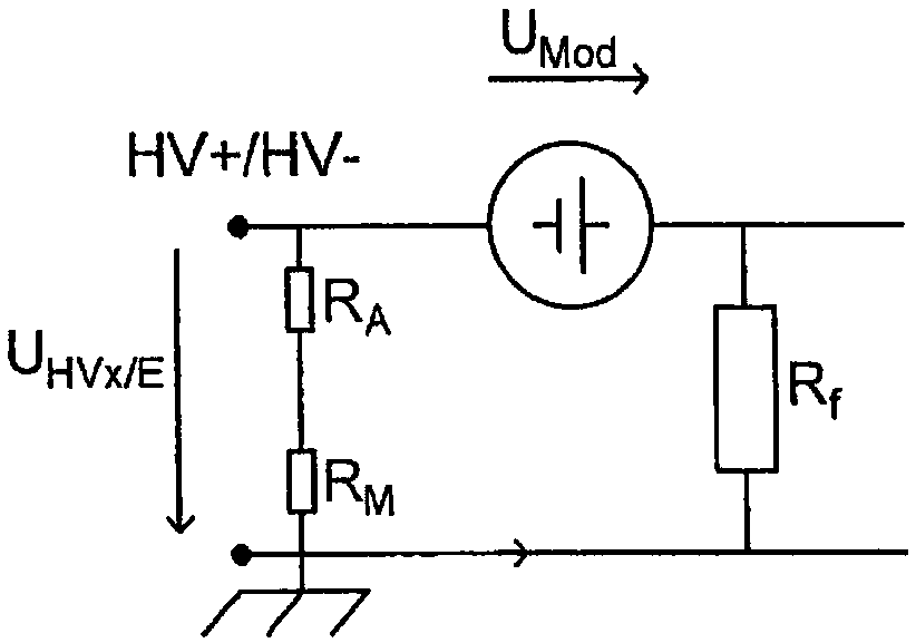 Method and measuring arrangement for monitoring a manufacturing process of a modular voltage source