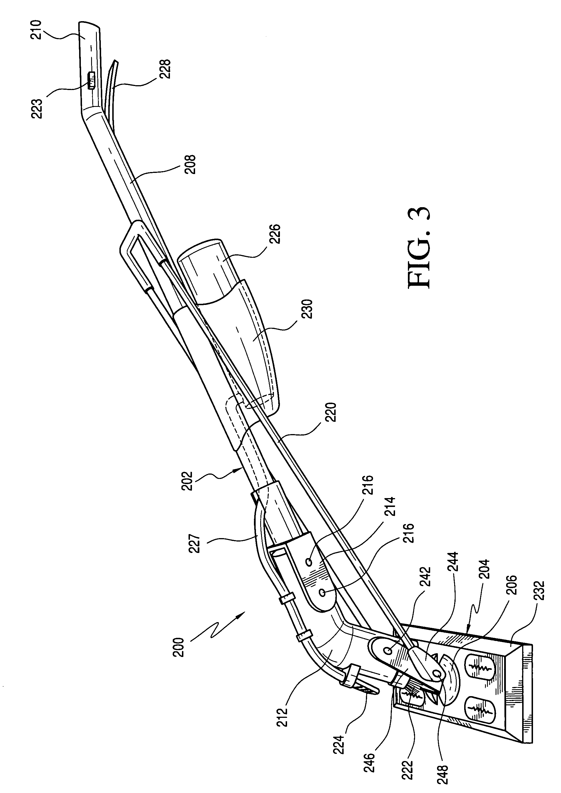 Power mop with exposable scrub brush