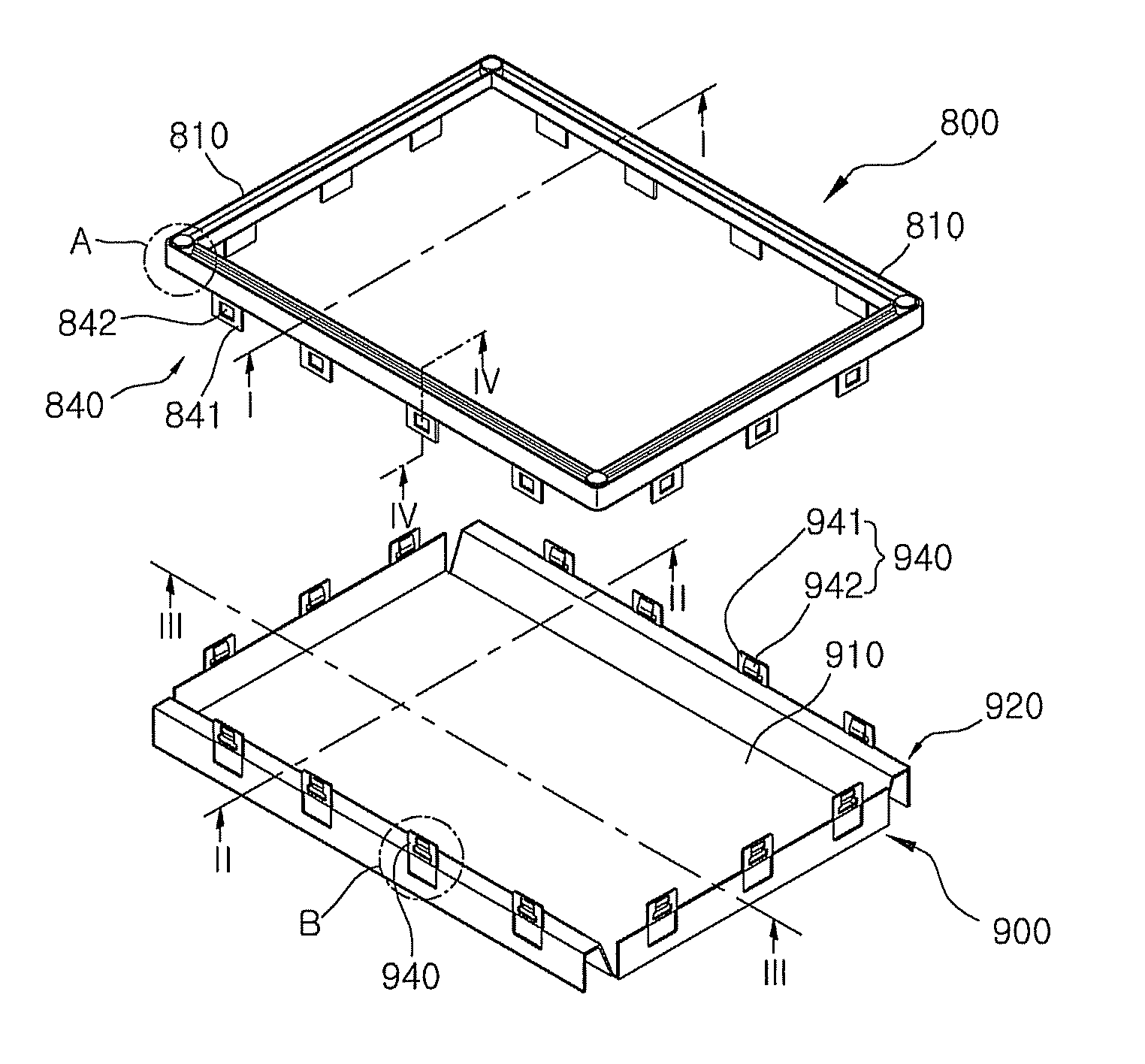 Flat panel display and a method thereof