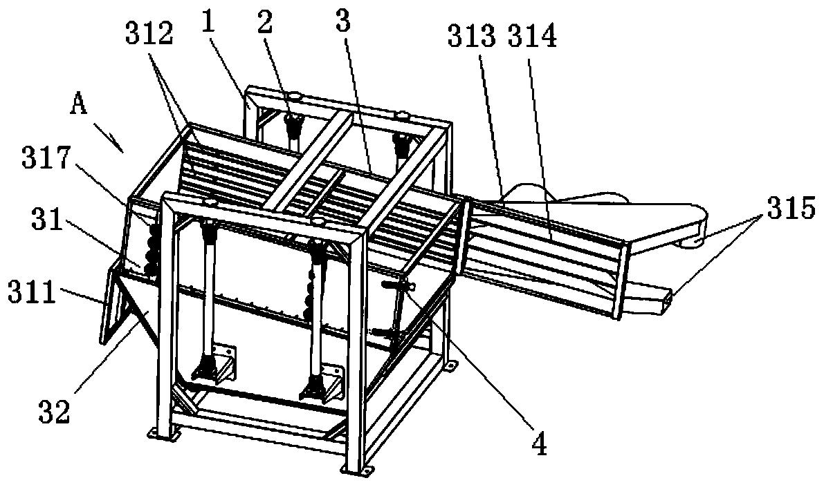 Hanging type inertia rotary sieve machine