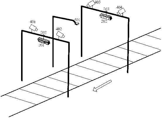 Online abrasion detection method and system for pantograph of electric locomotive