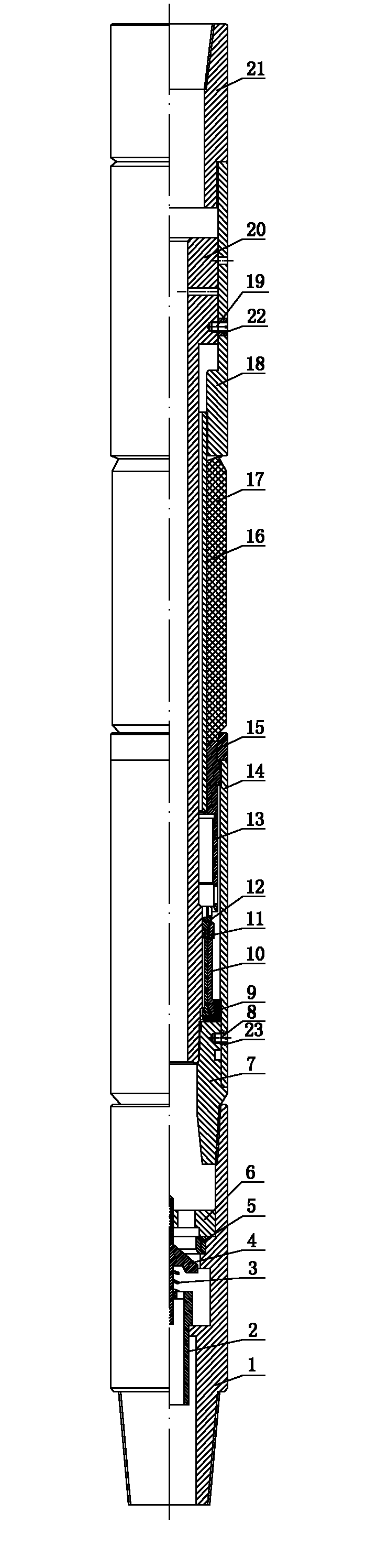 Mechanical underground all-in-one blowout preventer