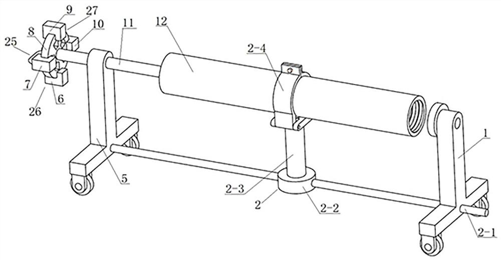 A high-efficiency cleaning device for internally threaded copper pipes