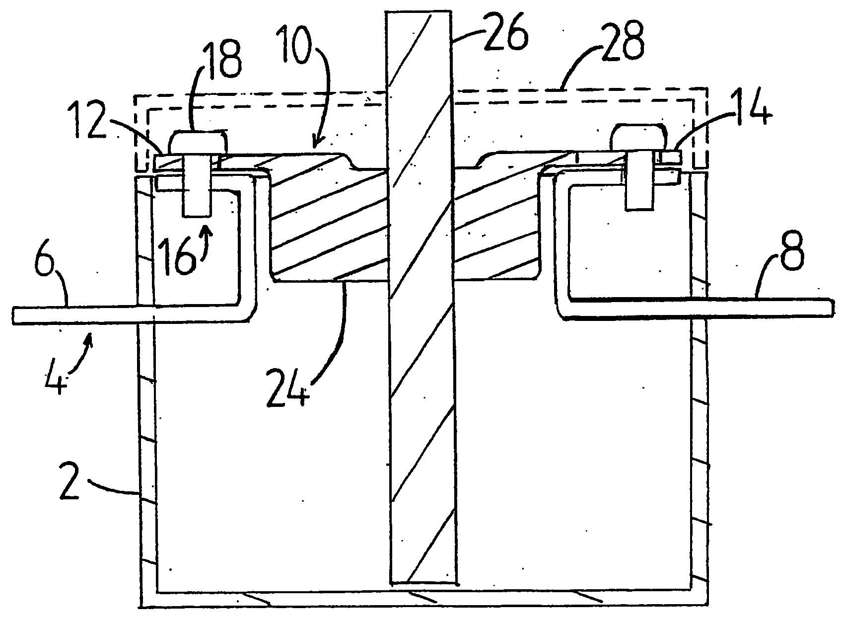 Switching Device Provided with Neutral Conductor