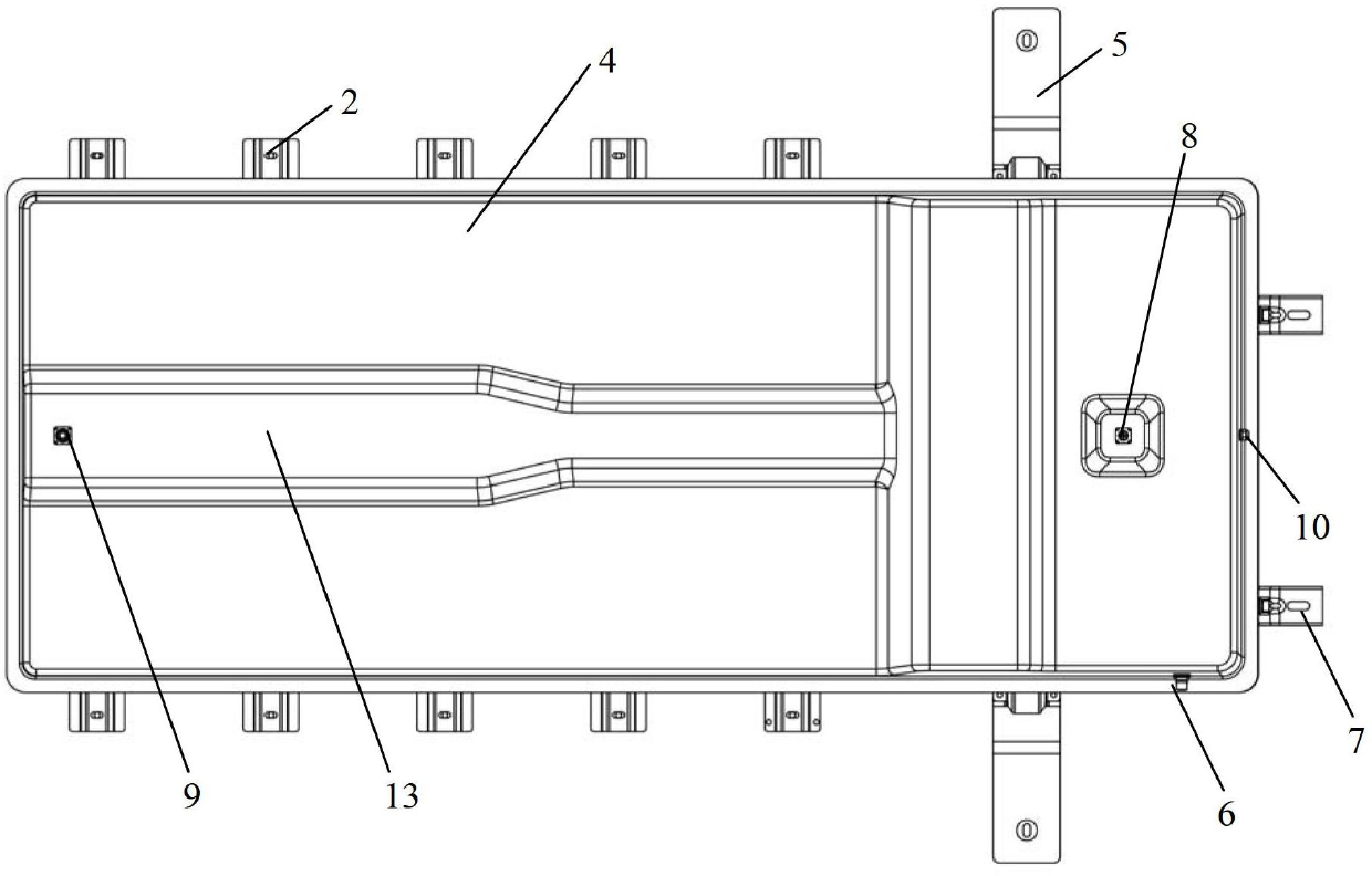 On-vehicle energy storage device of electromobile