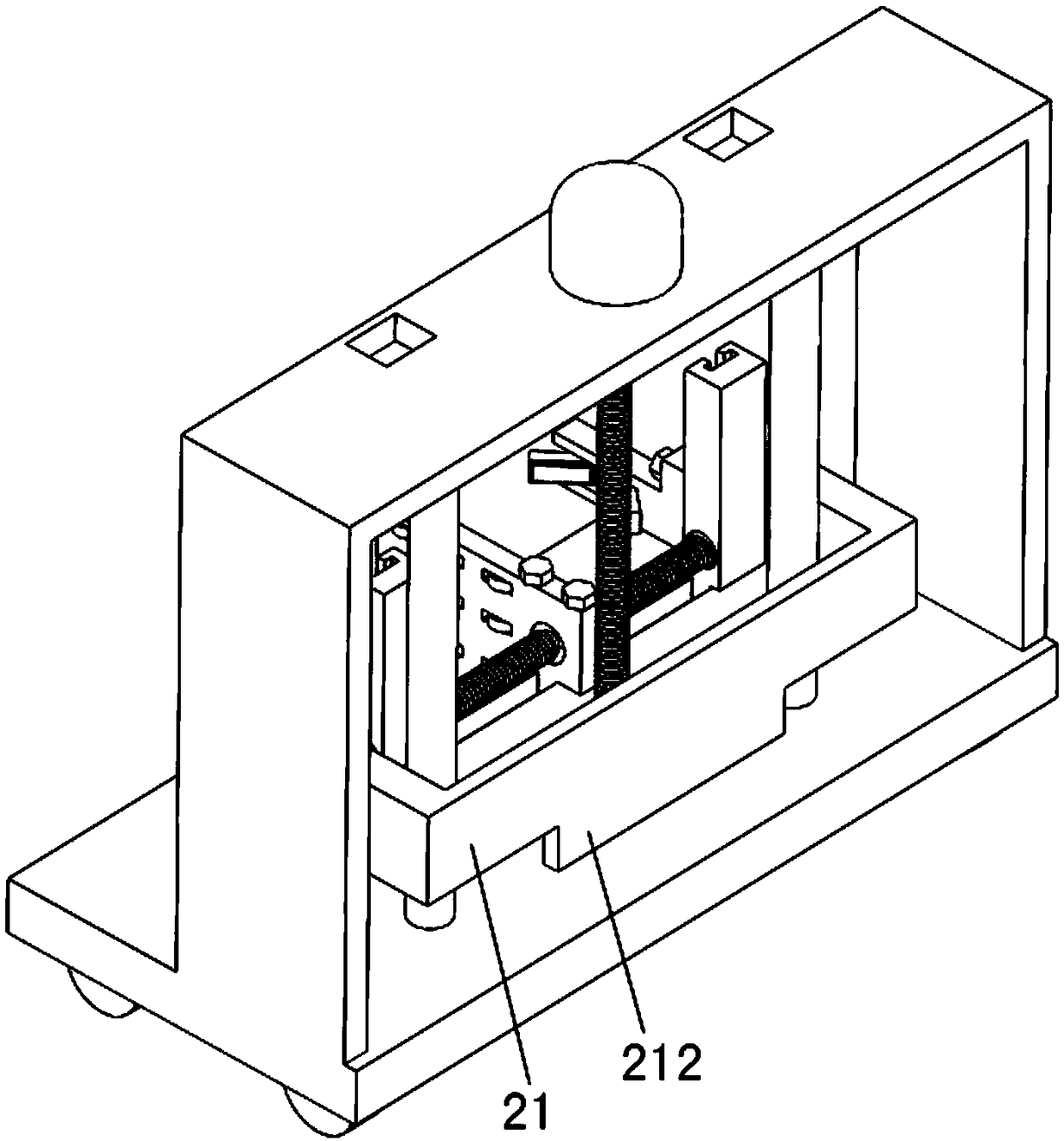 Cargo handling trolley for truck loading