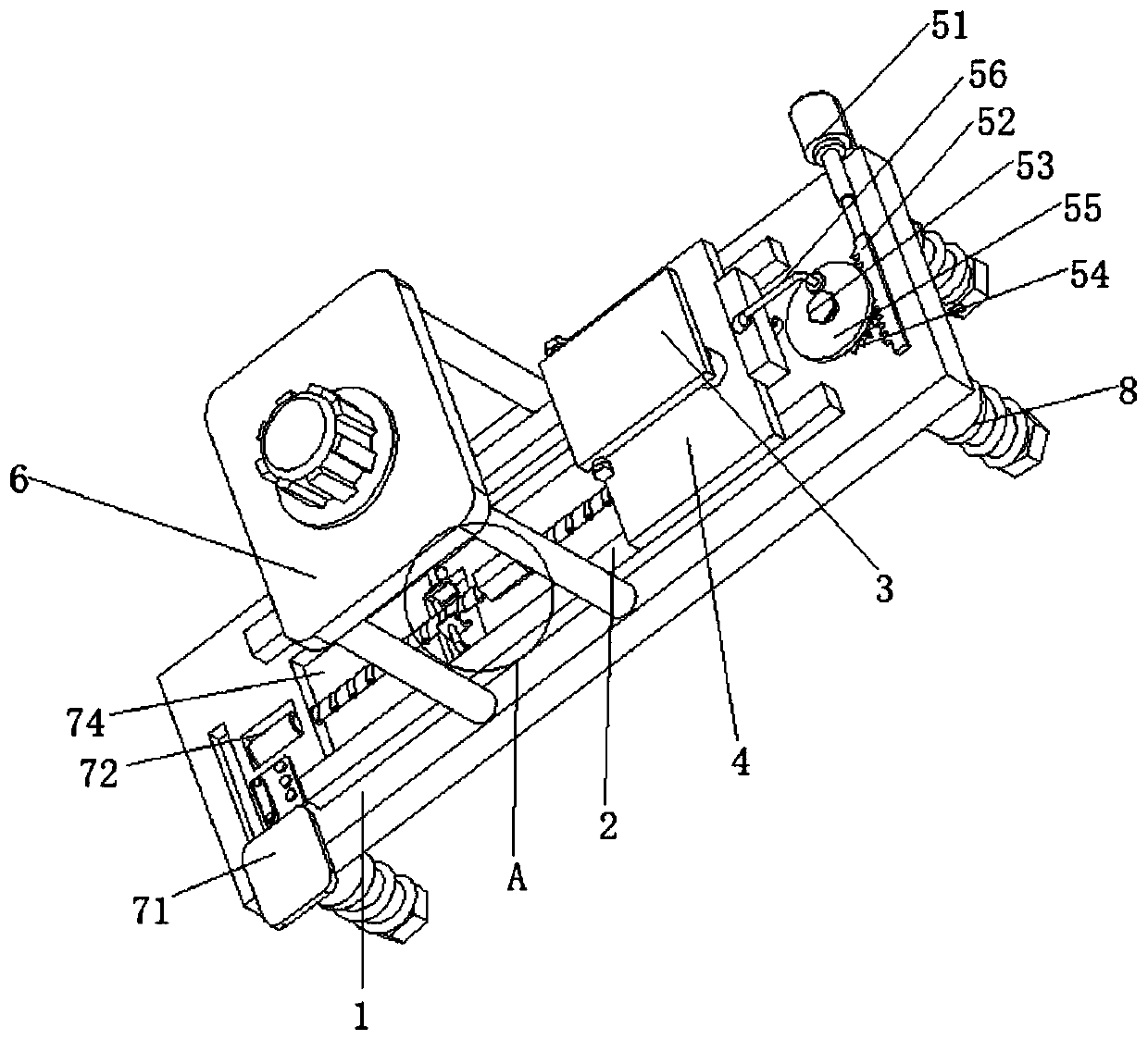 Cross beam grinding machine of machine tool