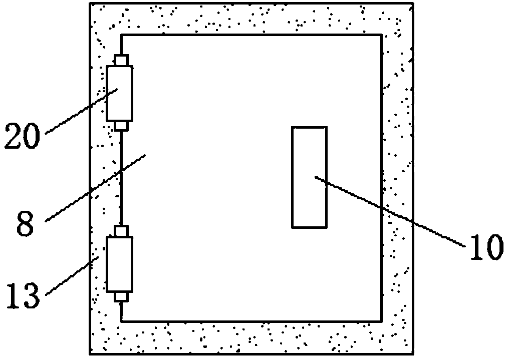 A distribution cabinet convenient to be overhauled