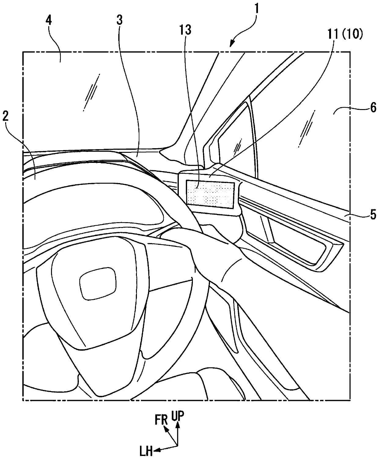 Camera unit for vehicle