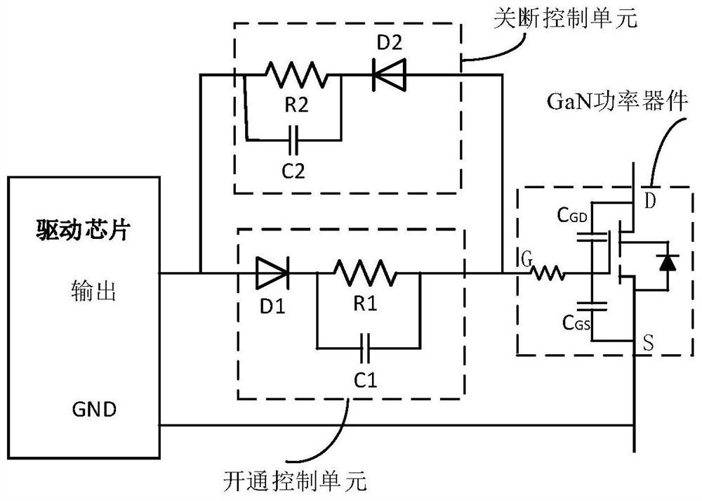 Driving circuit of Cascode type GaN power device