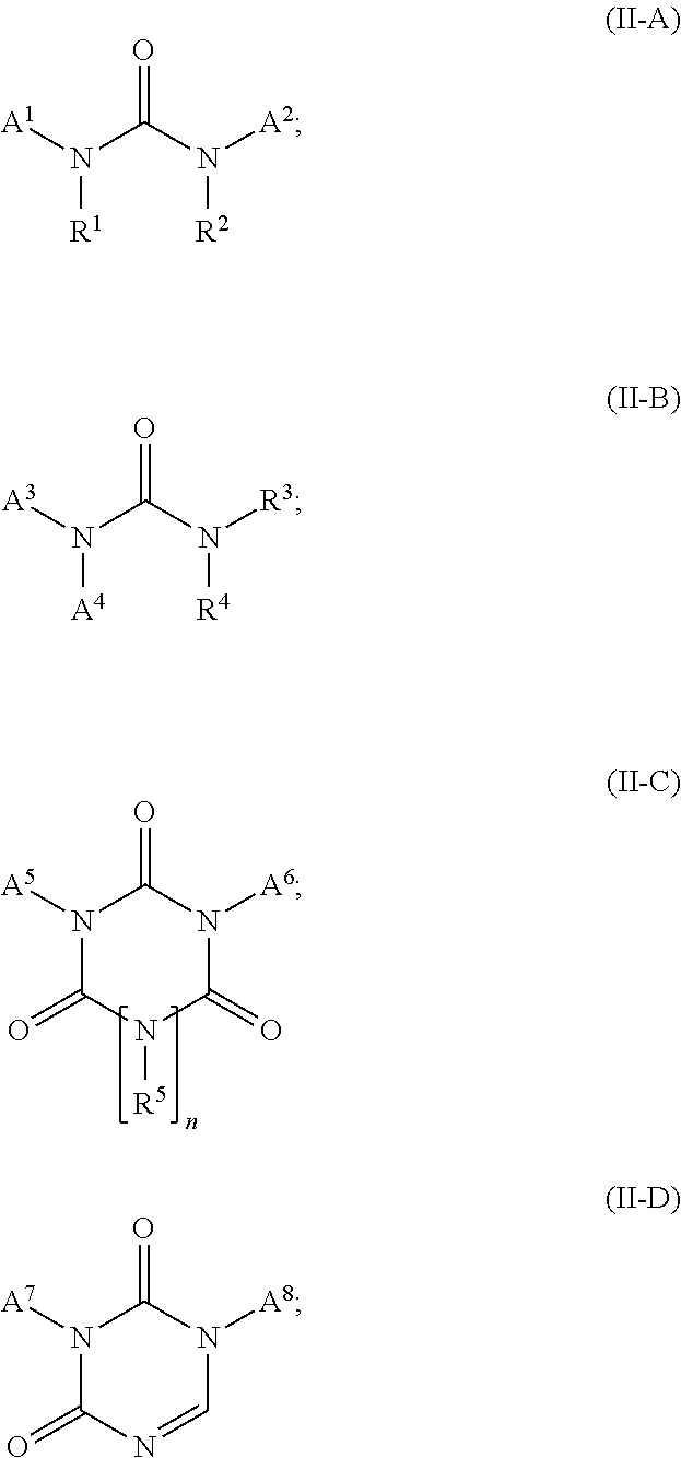 Co-crosslinker systems for encapsulation films comprising urea compounds